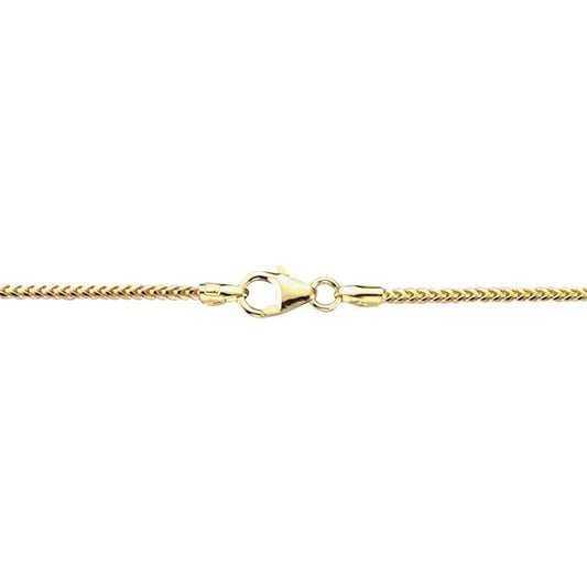 Goldkette Bingokette Länge 45cm - Breite 1,3mm - 333-8 Karat Gold