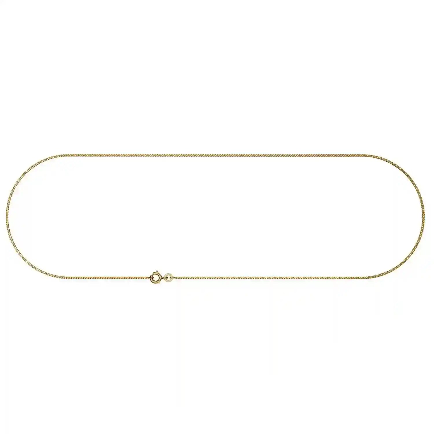 Goldkette Echt 333 - 8 Karat Panzerkette 1,1 mm Gold Halskette - Juwelier Qualität - hochglanzpoliert und diamantiert - Made in Germany - Firma Holzenplotz - Silberketten-Goldketten.de 