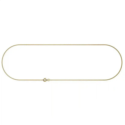 Goldkette Echt 333 - 8 Karat Panzerkette 1,1 mm Gold Halskette - Juwelier Qualität - hochglanzpoliert und diamantiert - Made in Germany - Firma Holzenplotz - Silberketten-Goldketten.de 