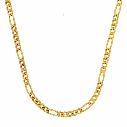 Goldkette Figarokette diamantiert Halskette 1,9 mm - 333 - 8 Karat Gold - Firma Holzenplotz - Silberketten - Goldketten.de