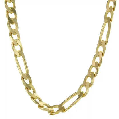 Goldkette Figarokette Länge 60cm - Breite 3,5mm - 585-14 Karat Gold