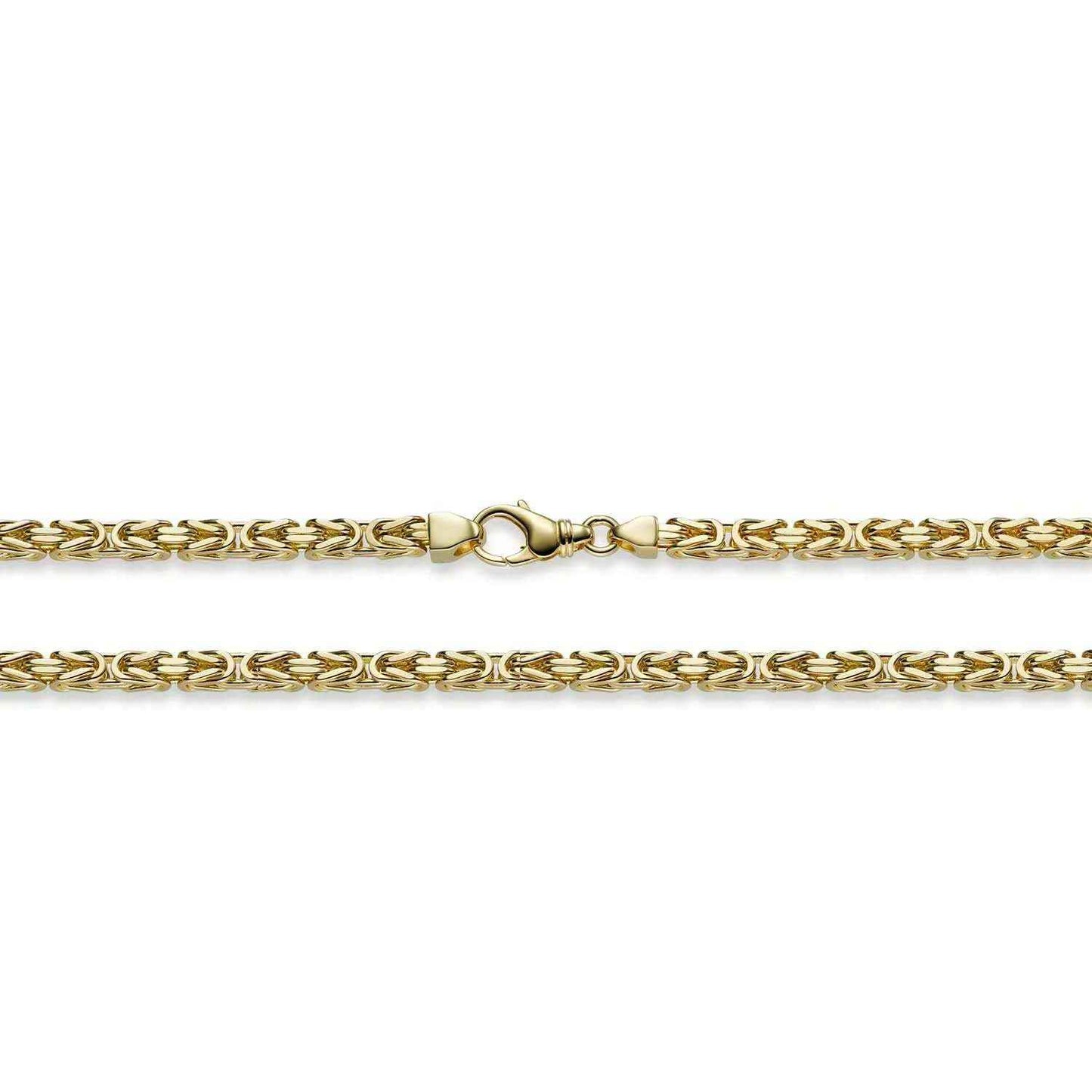 Goldkette Königskette Breite 5,0mm - 750-18 Karat Gold