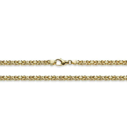 Goldkette Königskette Breite 5,0mm - 750-18 Karat Gold