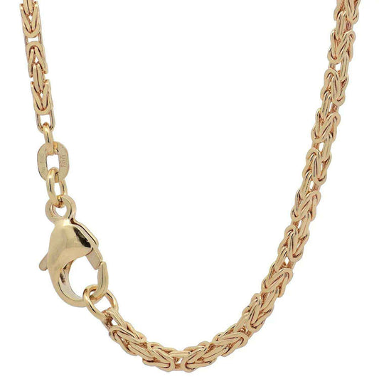Goldkette Königskette Halskette Breite 1,8 mm - 585 - 14 Karat Gold - Firma Holzenplotz - Silberketten-Goldketten.de 