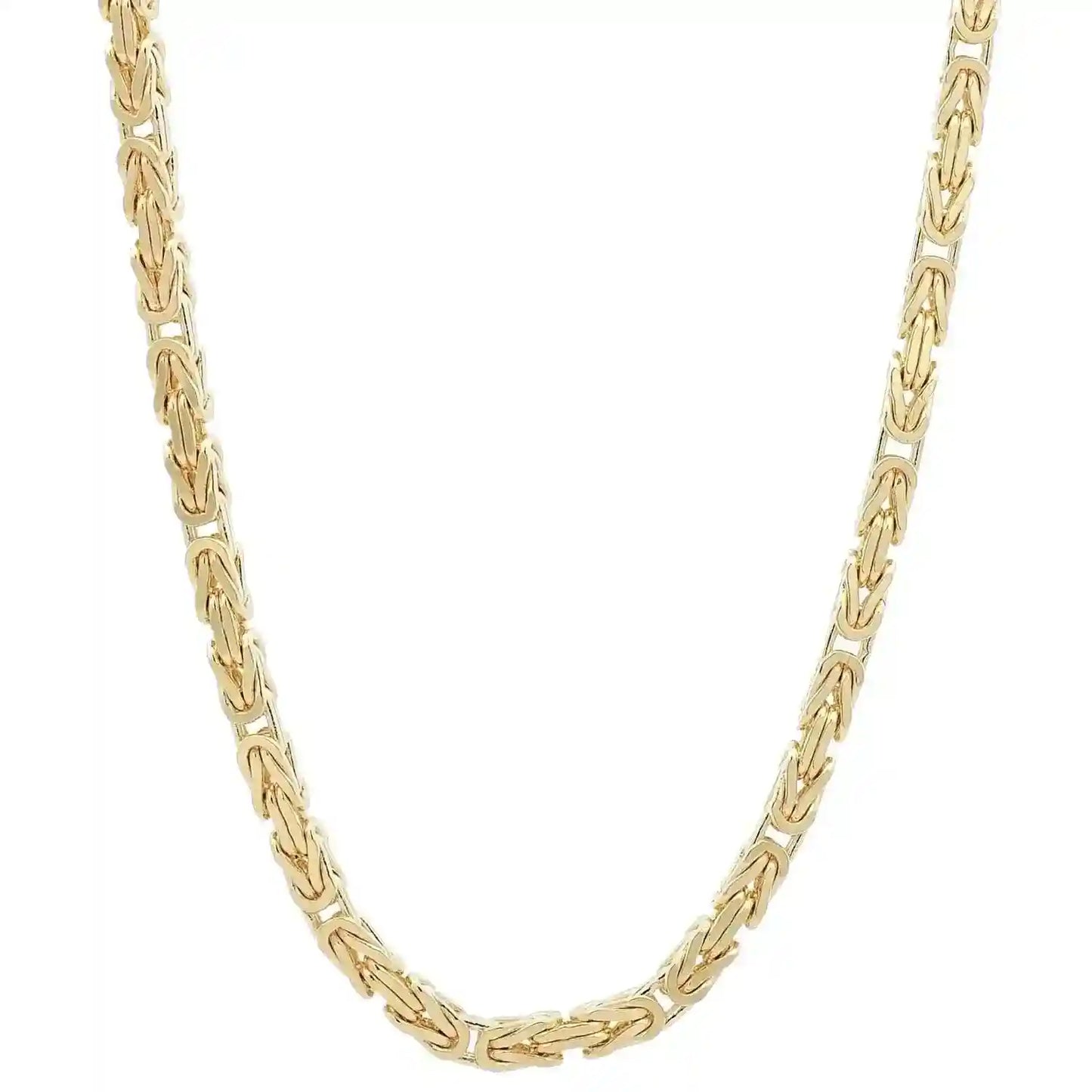 Goldkette Königskette Halskette Breite 1,8 mm massiv 333-8 Karat Gold