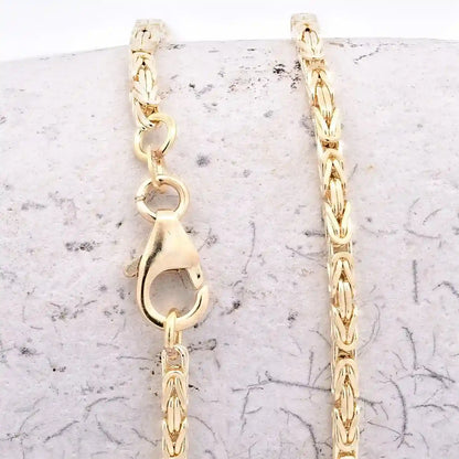 Goldkette Königskette Halskette Breite 2,0 mm - 585 - 14 Karat Gold