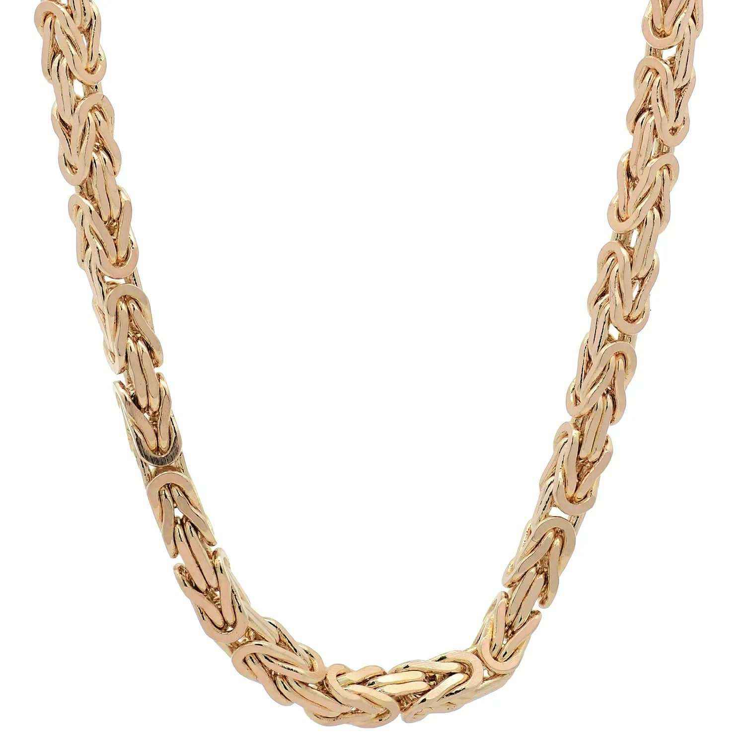 Goldkette Königskette Halskette Breite 2,5 mm massiv 750-18 Karat