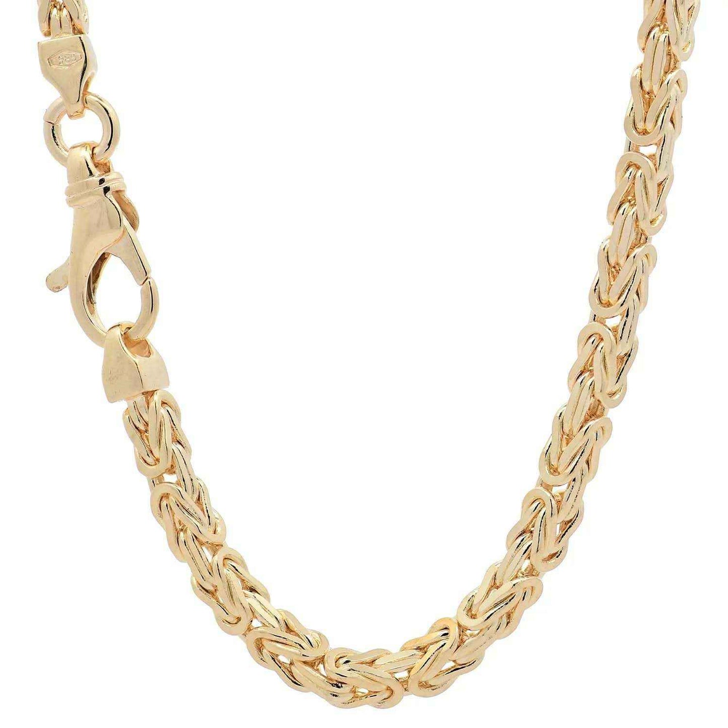 Goldkette Königskette Halskette Breite 3,0 mm massiv 585-14 Karat Gold