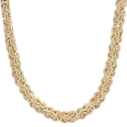 Goldkette Königskette Halskette Breite 3,0 mm massiv 750-18 Karat Gold
