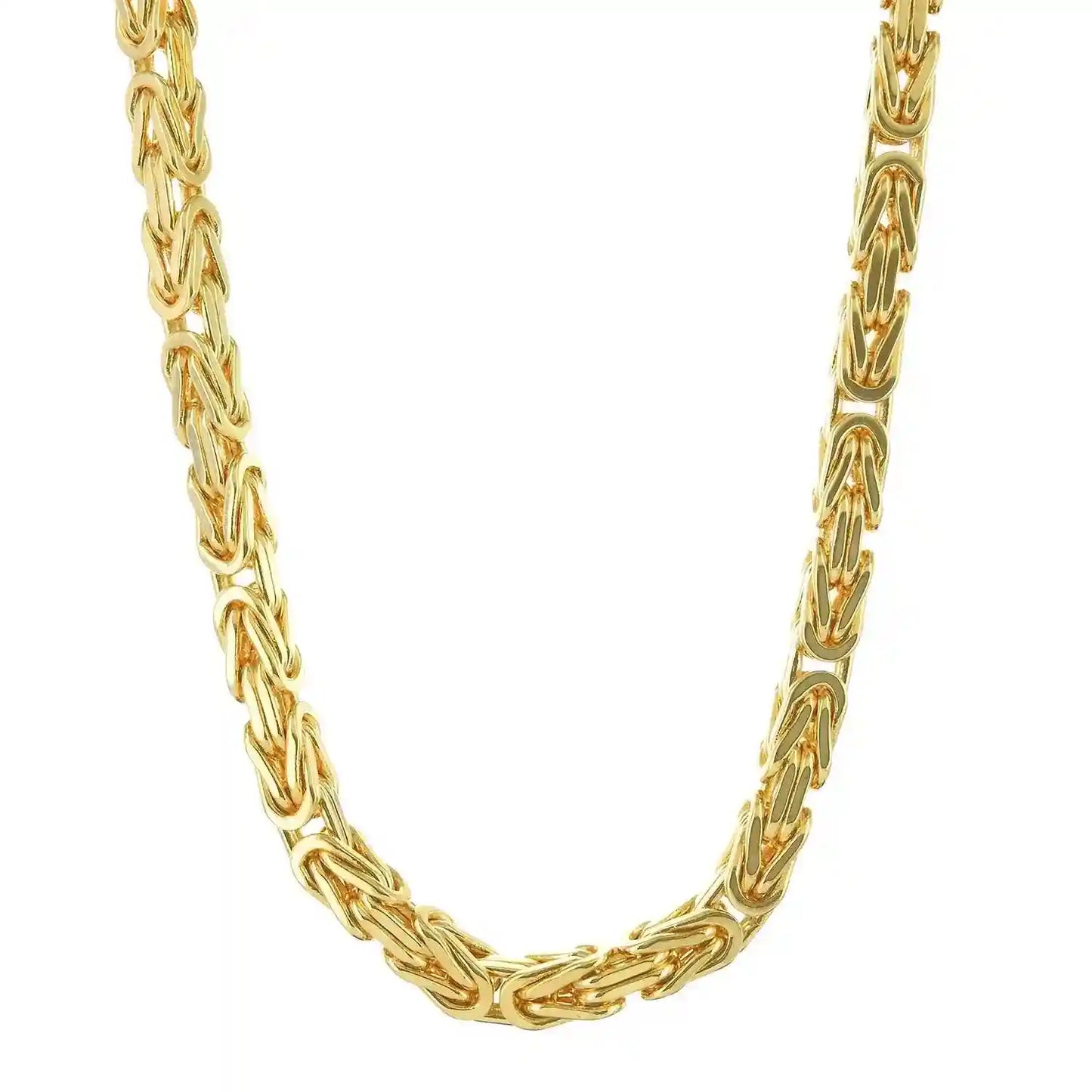 Goldkette Königskette Halskette Breite 4,0 mm massiv 333-8 Karat Gold