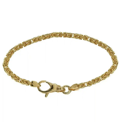 Goldkette Königskette Länge 19cm - Breite 3,0mm - 585-14 Karat Gold