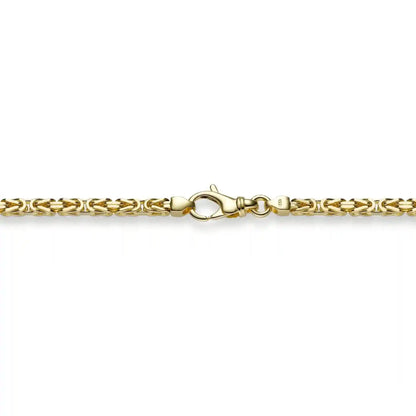 3,0 mm 21 cm 750 - 18 Karat Gold Armkette Königskette massiv Gold hochwertige Goldkette 14,5 g