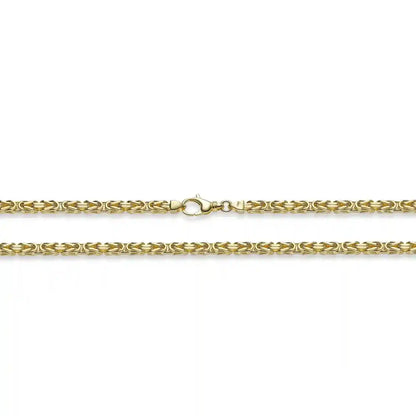 Goldkette Königskette Länge 21cm - Breite 4,0mm - 750-18 Karat Gold