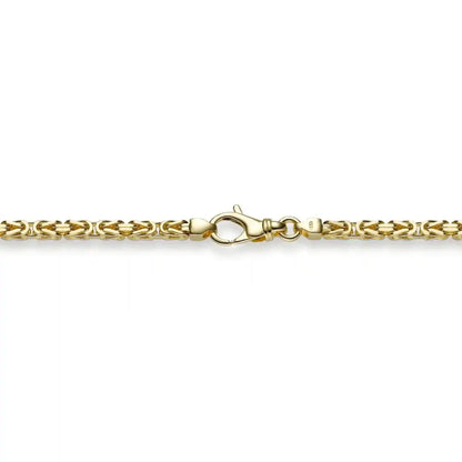 3,0 mm 45 cm 585 - 14 Karat Gold Halskette Königskette massiv Gold hochwertige Goldkette 26,6 g