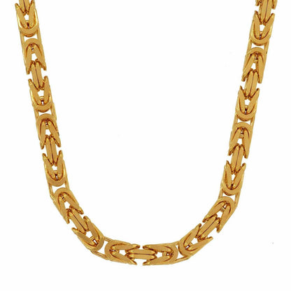 4,0 mm 45 cm 750 - 18 Karat Gold Halskette Königskette massiv Gold hochwertige Goldkette  63 g