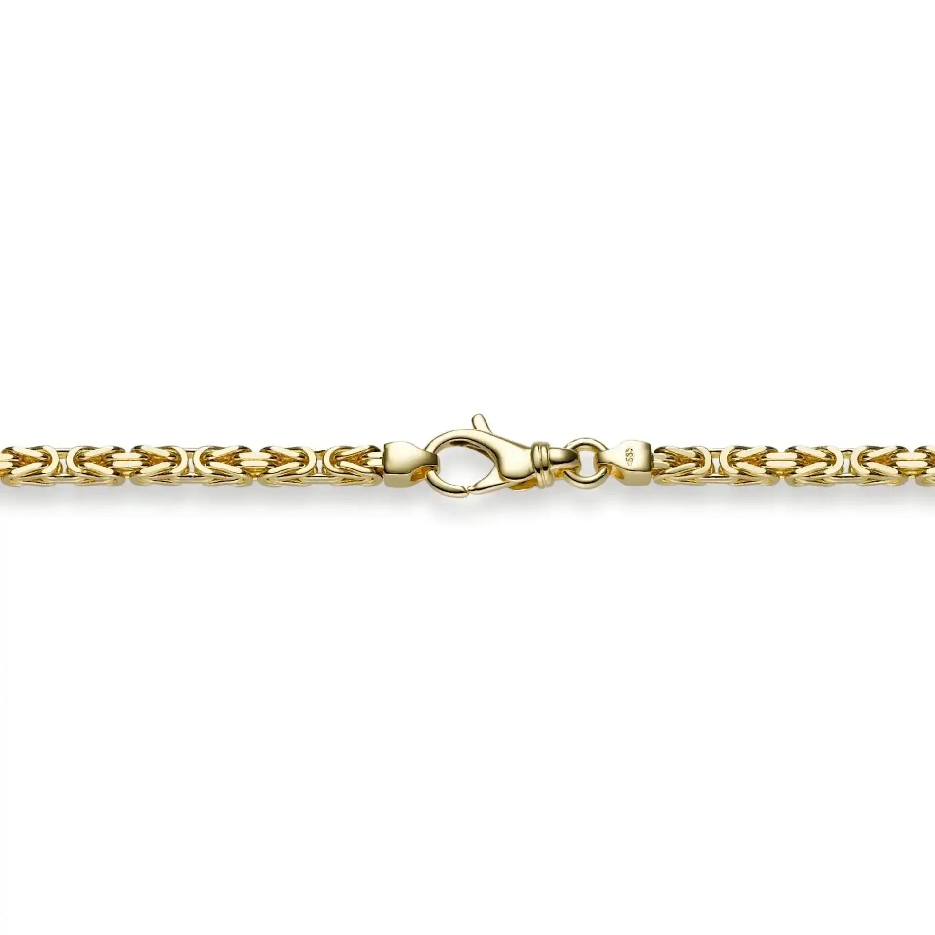 3,0 mm 60 cm 750 - 18 Karat Gold Halskette Königskette massiv Gold hochwertige Goldkette 40,8 g