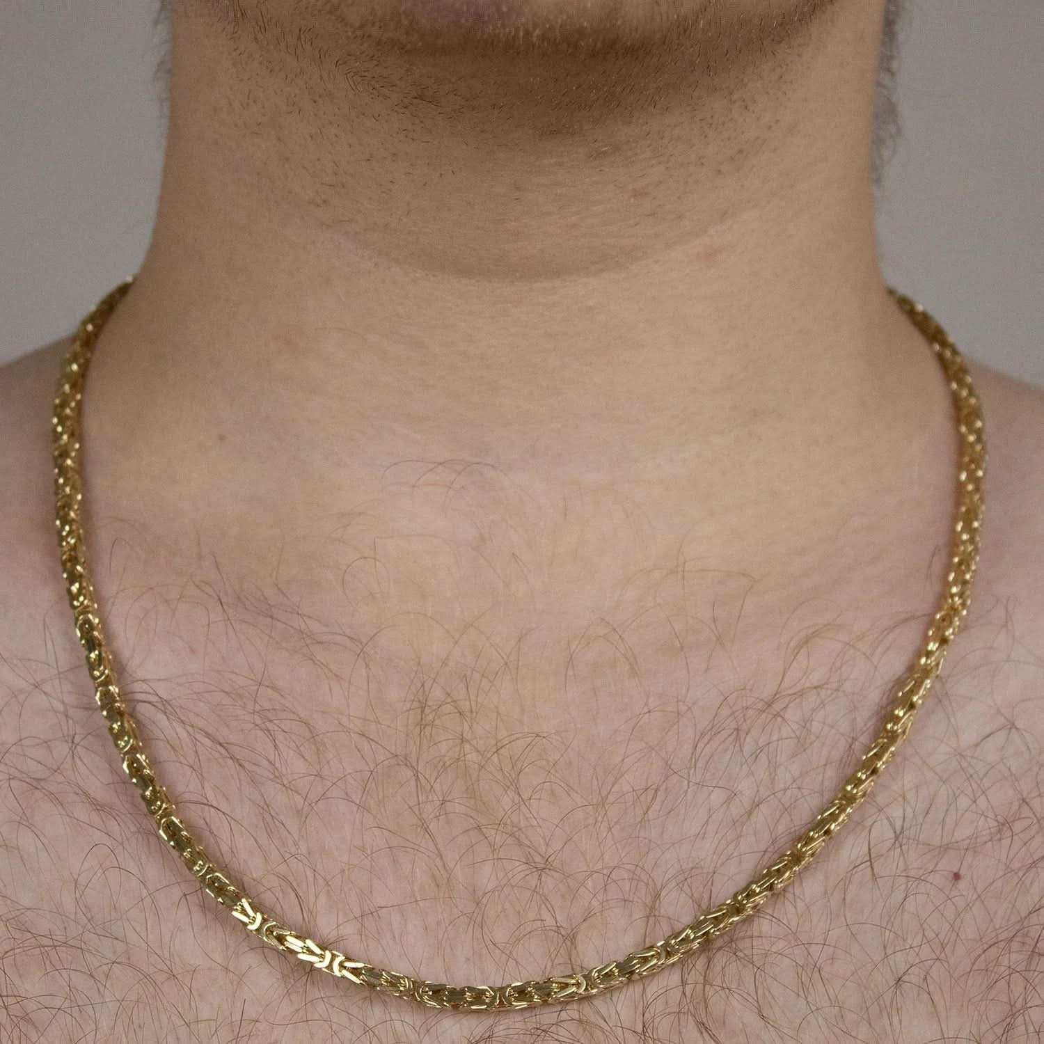 3,0 mm 60 cm 750 - 18 Karat Gold Halskette Königskette massiv Gold hochwertige Goldkette 40,8 g