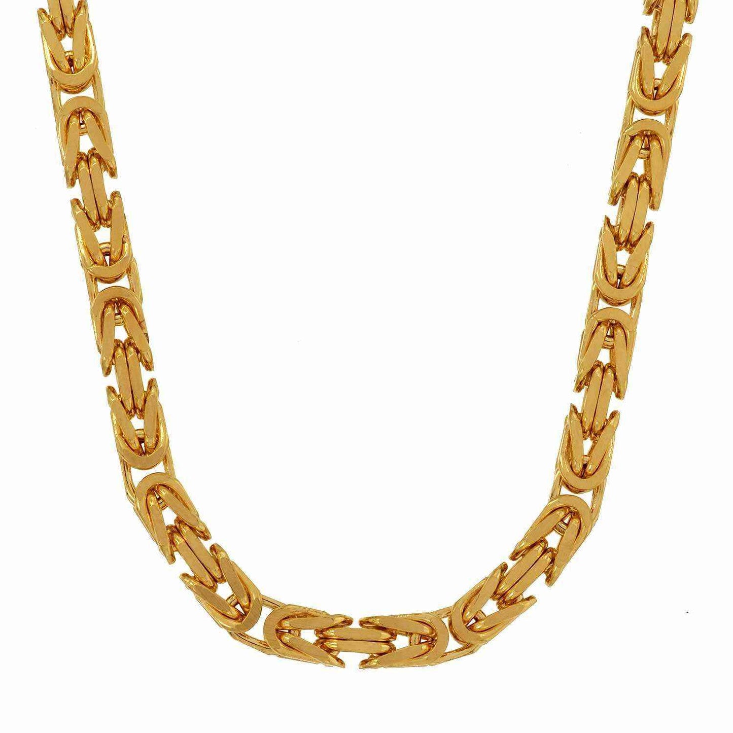 Goldkette Königskette Länge 60cm - Breite 3,2mm - 585-14 Karat Gold