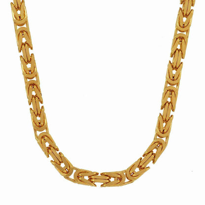 Goldkette Königskette Länge 60cm - Breite 3,2mm - 585-14 Karat Gold