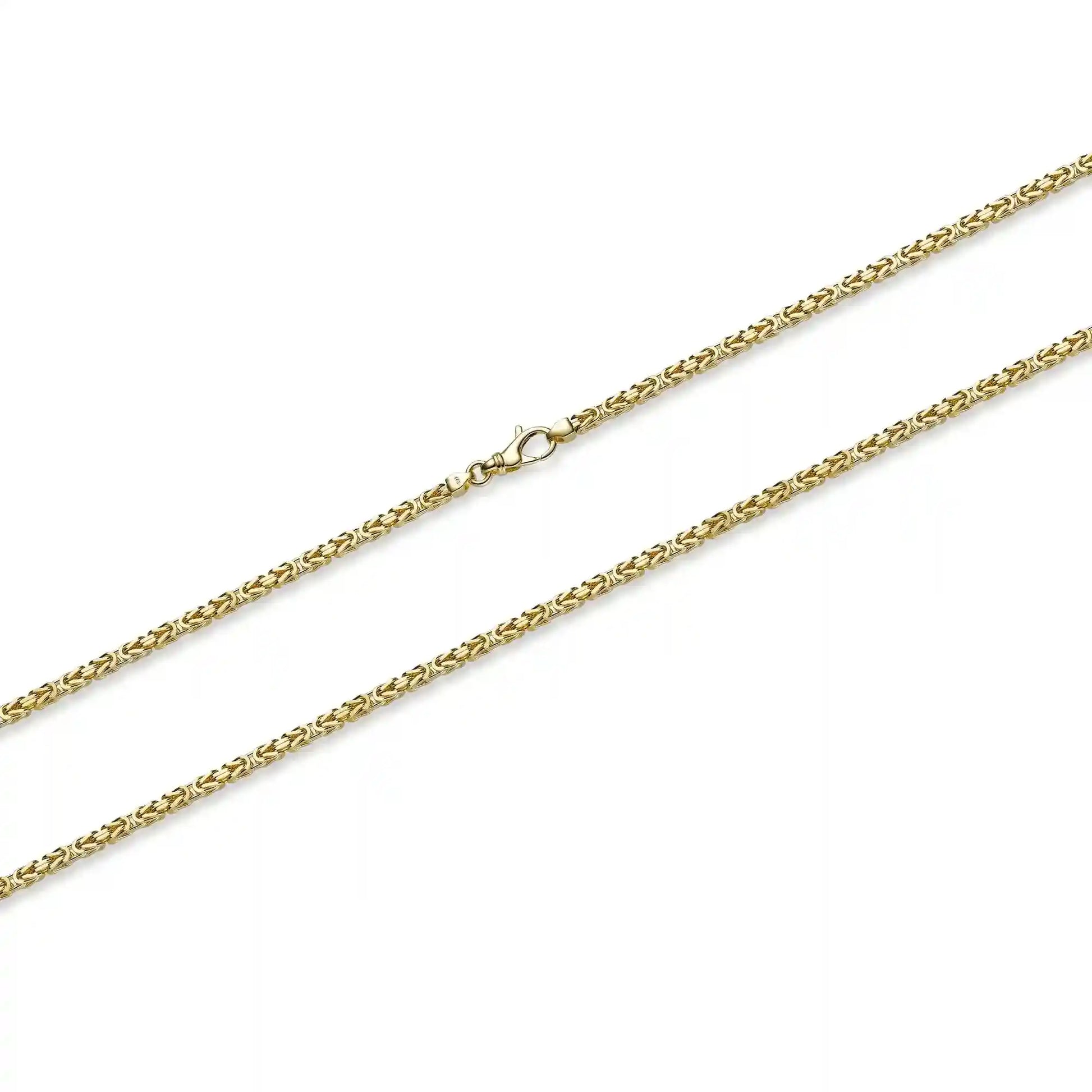 3,0 mm 70 cm 585 - 14 Karat Gold Halskette Königskette massiv Gold hochwertige Goldkette 42,5 g