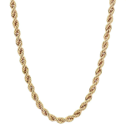 Goldkette Kordelkette hohl Halskette Breite 2,1 mm - 333-8 Karat Gold - Firma Holzenplotz - Silberketten-Goldketten.de 