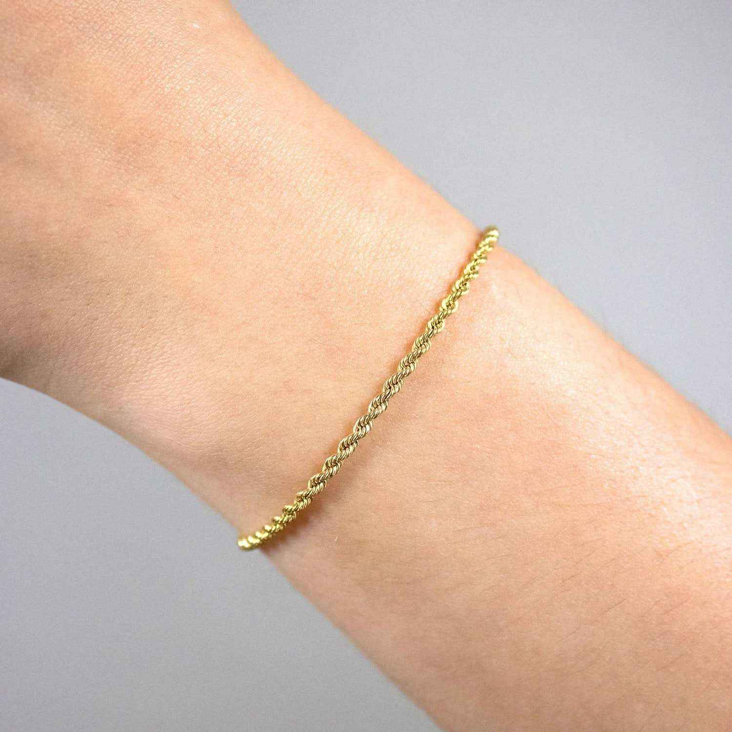 Goldkette Kordelkette hohl Halskette Breite 2,1 mm - 333-8 Karat Gold - Firma Holzenplotz - Silberketten-Goldketten.de 