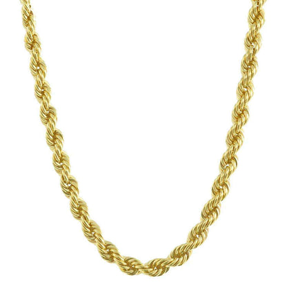 Goldkette Kordelkette Länge 50cm - Breite 2,1mm - 333-8 Karat Gold - Firma Holzenplotz - Silberketten-Goldketten.de 