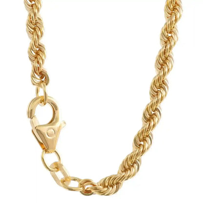 Goldkette Kordelkette Länge 50cm - Breite 3,2mm - 585-14 Karat Gold