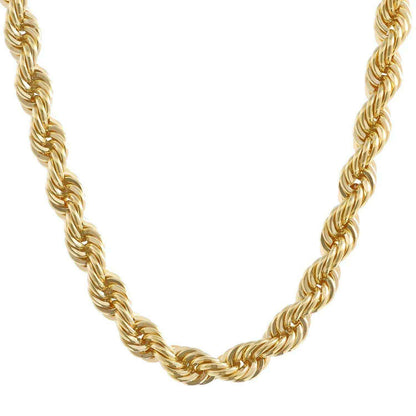Goldkette Kordelkette Länge 50cm - Breite 3,3mm - 333-8 Karat Gold