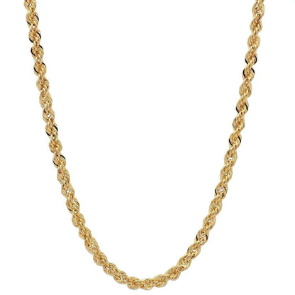 Goldkette Kordelkette massiv Halskette 585-14 Karat Gold Breite 1,7mm - Firma Holzenplotz - Silberketten-Goldketten.de 