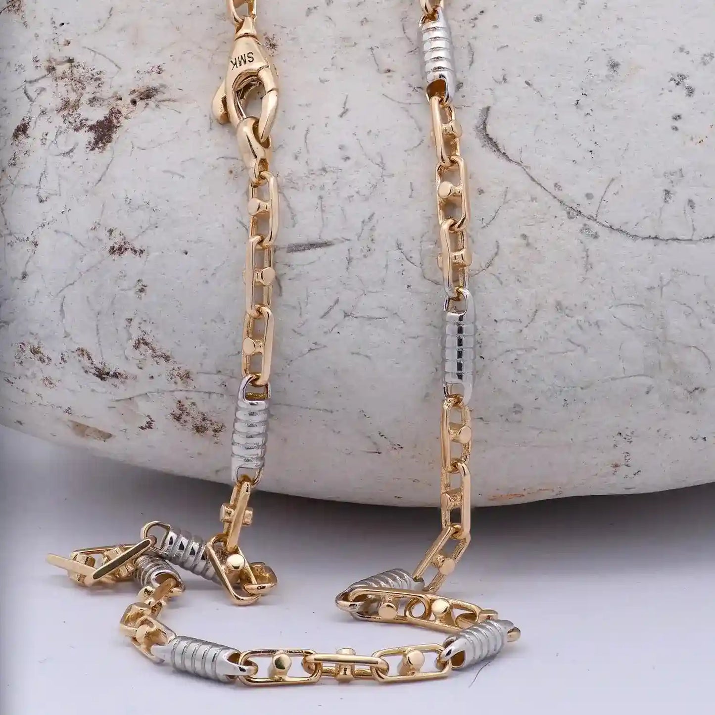 Goldkette Monte Carlo Halskette Breite 2,5 mm massiv 585-14 Karat Gold