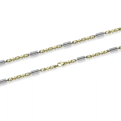 Goldkette Monte Carlo Halskette Breite 7,0 mm massiv 585-14 Karat Gold - Firma Holzenplotz - Silberketten-Goldketten.de 