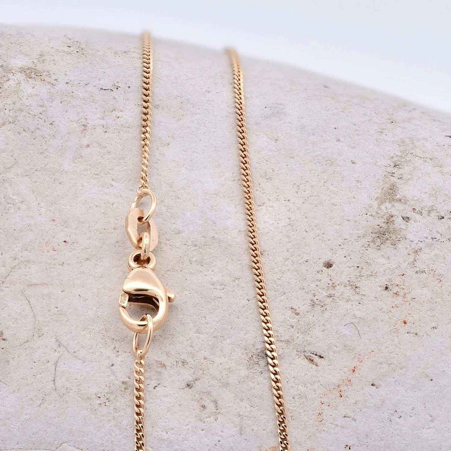 Goldkette Panzerkette Breite 1,1mm - 750-18 Karat Gold