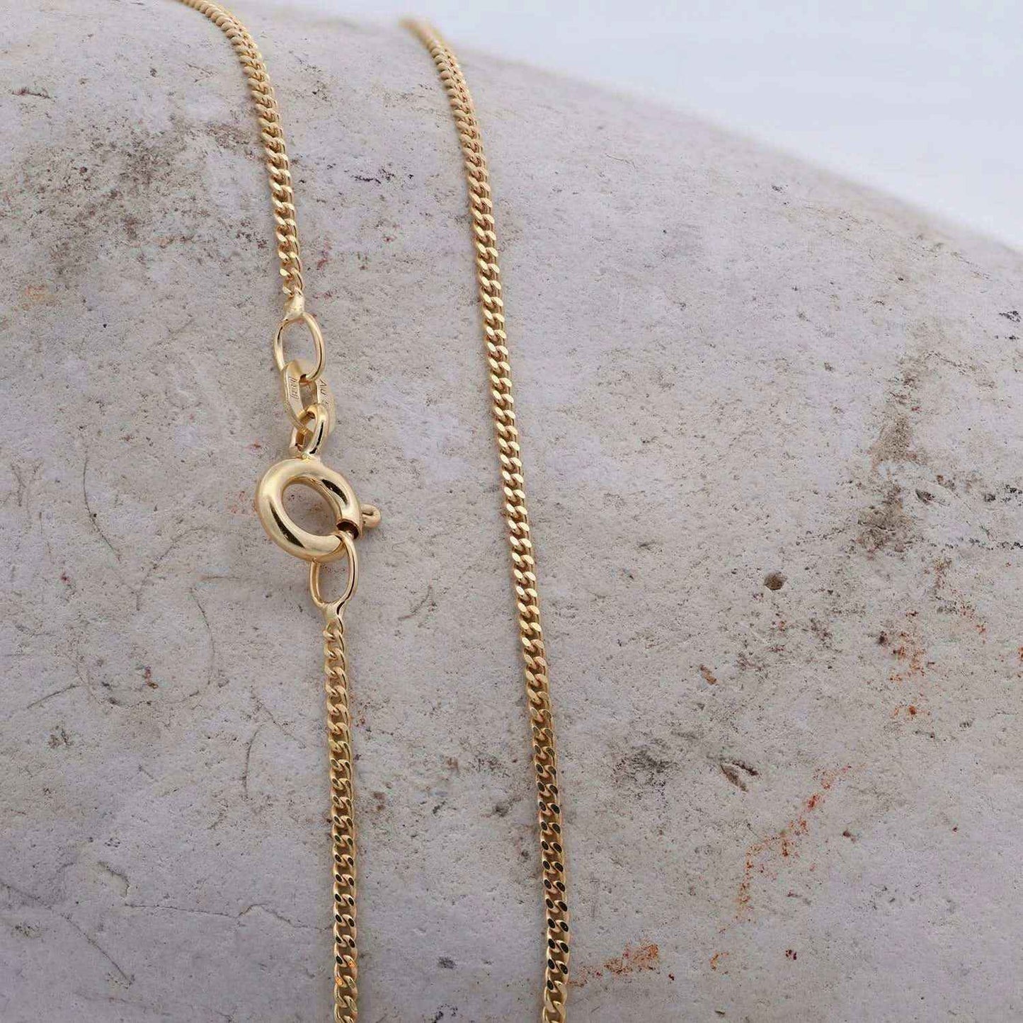 Goldkette Panzerkette Breite 1,2mm - 585-14 Karat Gold