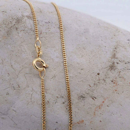 Goldkette Panzerkette Breite 1,2mm - 585-14 Karat Gold