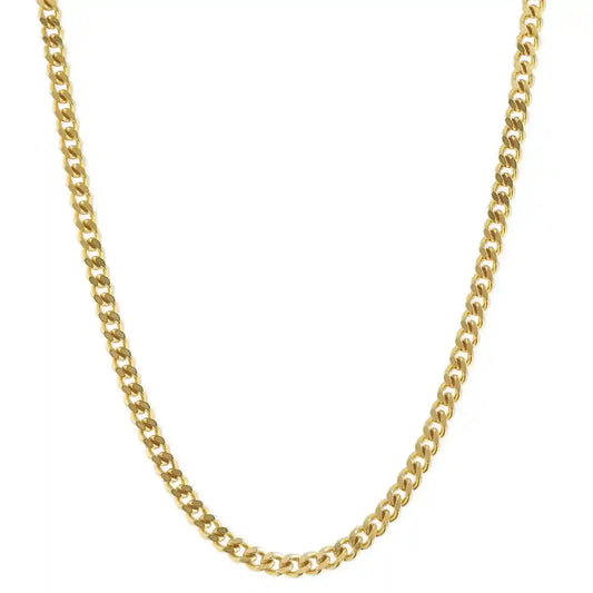 Goldkette Panzerkette Breite 1,4mm - 333-8 Karat Gold - Firma Holzenplotz - Silberketten-Goldketten.de 