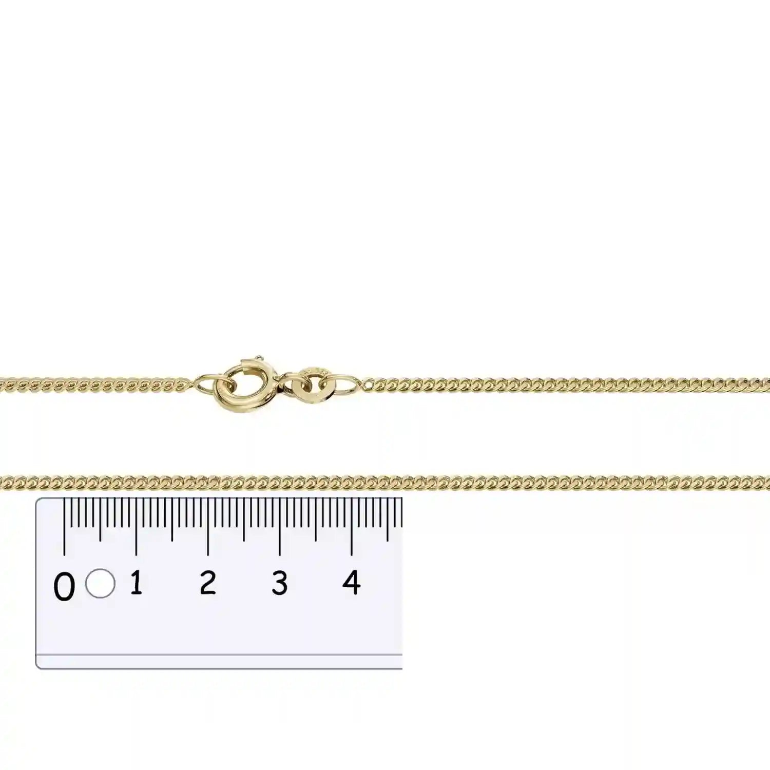 Goldkette Panzerkette Breite 1,6mm - 333-8 Karat Gold - Firma Holzenplotz - Silberketten-Goldketten.de 