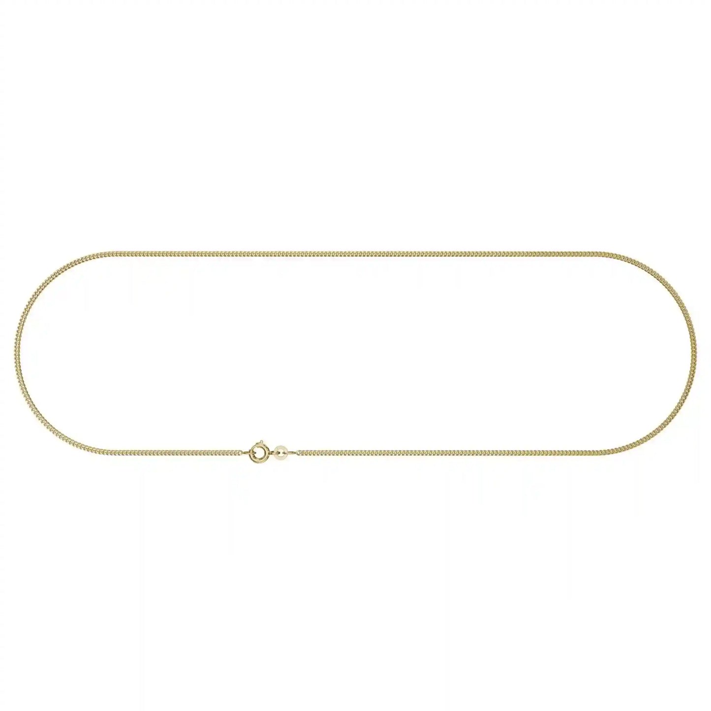 Goldkette Panzerkette Breite 1,6mm - 333-8 Karat Gold - Firma Holzenplotz - Silberketten-Goldketten.de 
