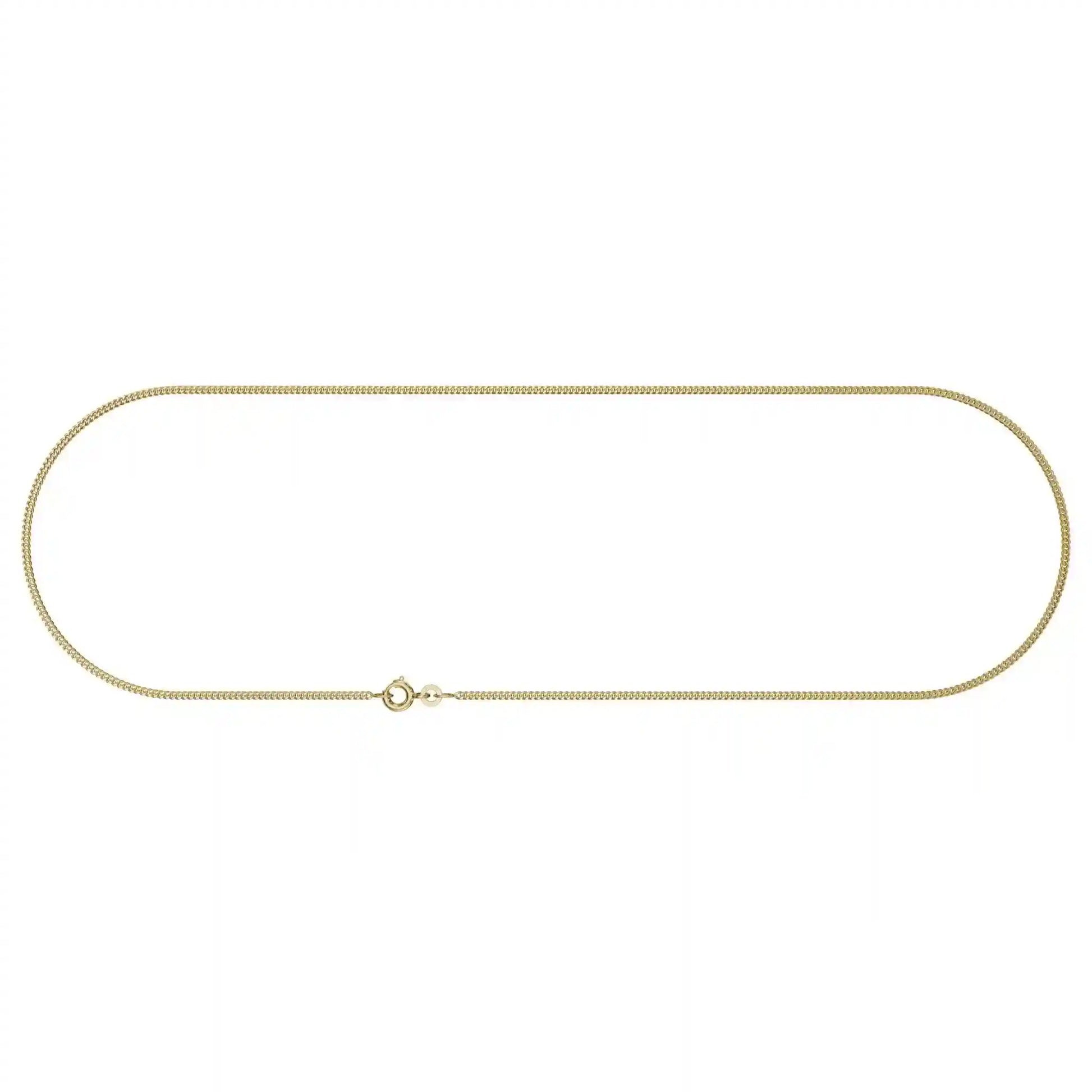 Goldkette Panzerkette Breite 1,6mm - 333-8 Karat Gold - Firma Holzenplotz - Silberketten-Goldketten.de 