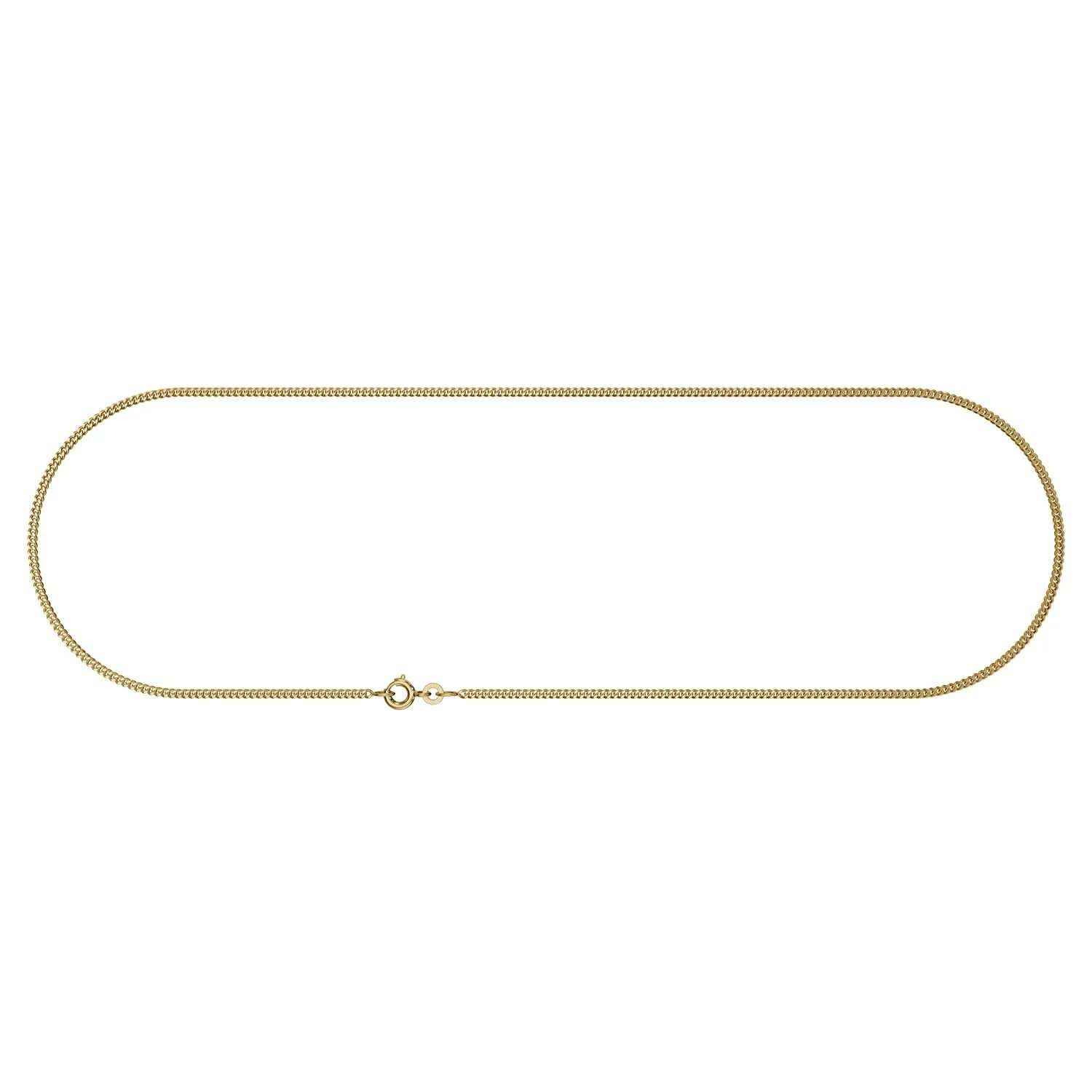 Goldkette Panzerkette Breite 1,7mm - 333-8 Karat Gold - Firma Holzenplotz - Silberketten-Goldketten.de 