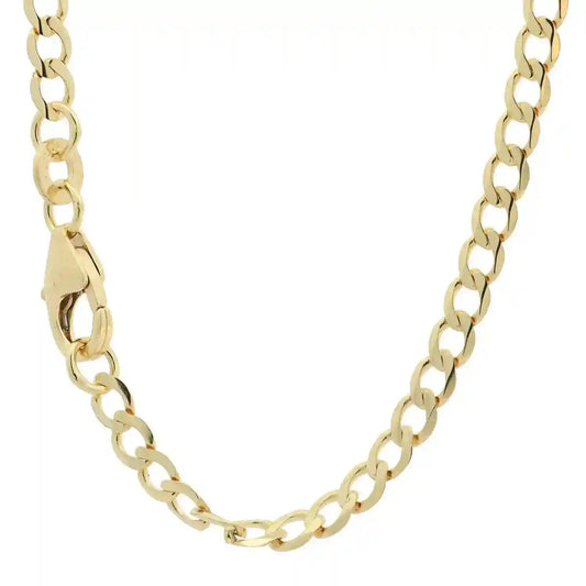 Goldkette Panzerkette Breite 2,6mm - 333-8 Karat Gold - Firma Holzenplotz - Silberketten-Goldketten.de 