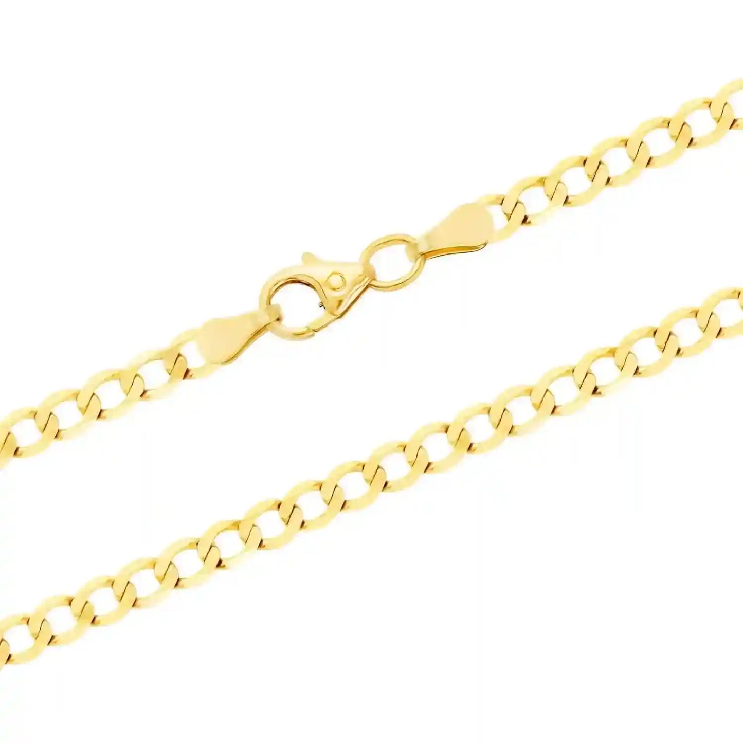 Goldkette Panzerkette Breite 3,3mm - 333-8 Karat Gold