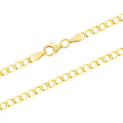 Goldkette Panzerkette Breite 3,3mm - 333-8 Karat Gold
