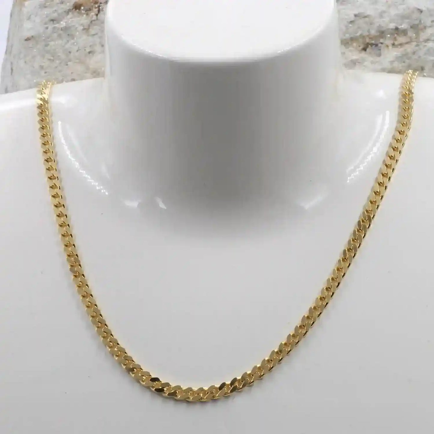 Goldkette Panzerkette Breite 3,4mm - 333-8 Karat Gold