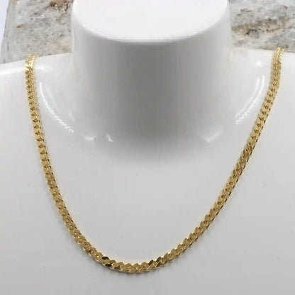 Goldkette Panzerkette Breite 3,4mm - 333-8 Karat Gold