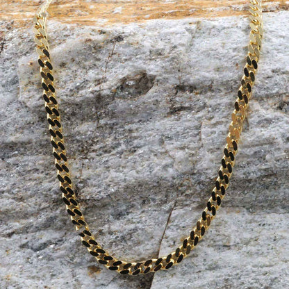 Goldkette Panzerkette Breite 3,4mm - 333-8 Karat Gold