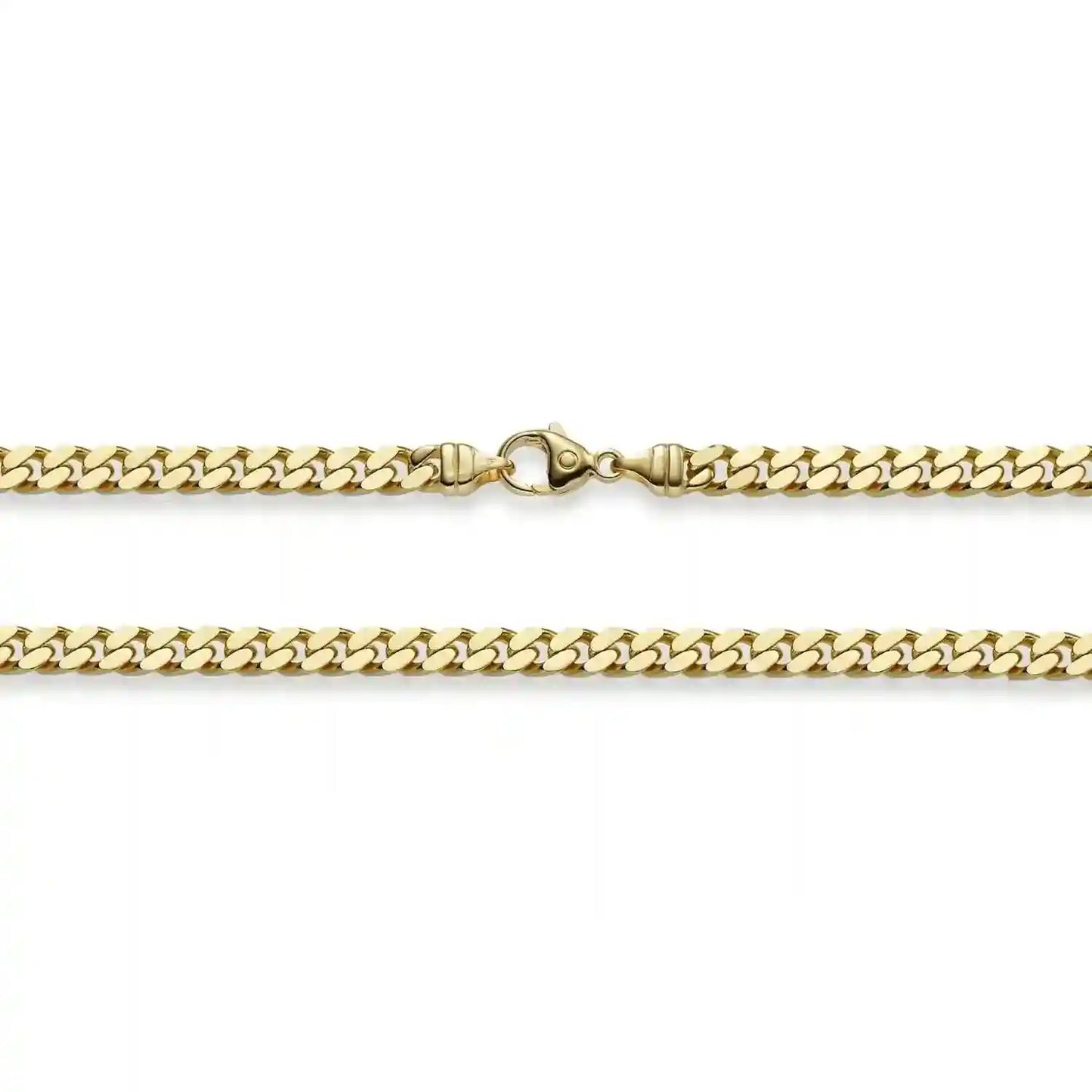 Goldkette Panzerkette Breite 5,0mm - 750-18 Karat Gold - Firma Holzenplotz - Silberketten-Goldketten.de 