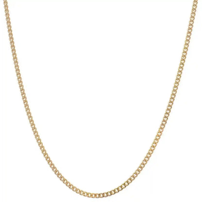 Goldkette Panzerkette Halskette Breite 0,8 mm massiv 585-14 Karat Gold