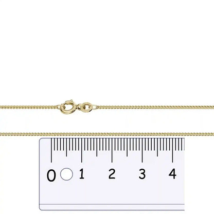 Goldkette Panzerkette Halskette Breite 1,2 mm massiv 333 -8 Karat Gold - Firma Holzenplotz - Silberketten-Goldketten.de 