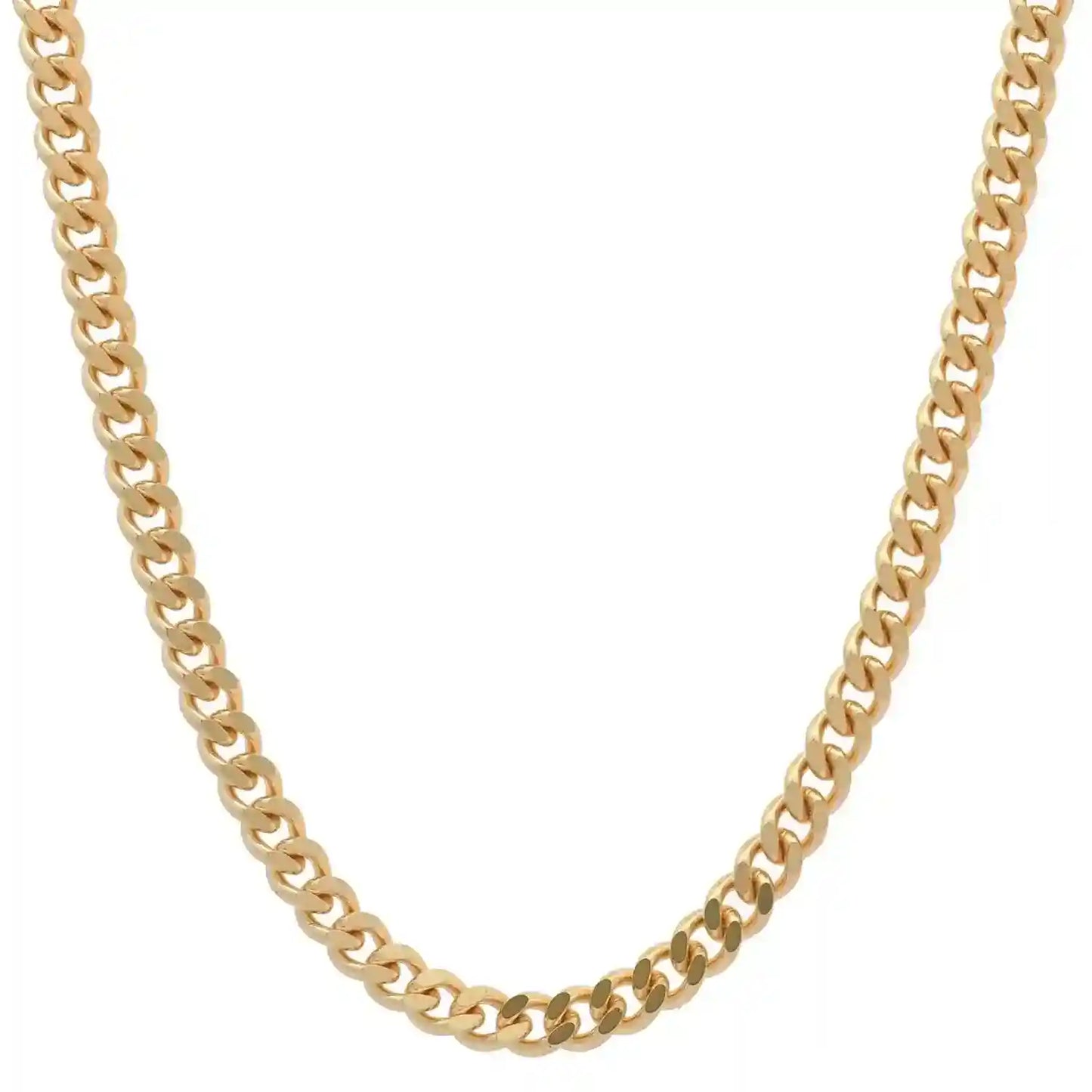 Goldkette Panzerkette Halskette Breite 2,0 mm massiv 585-14 Karat Gold